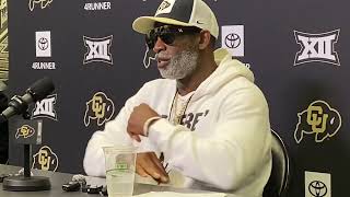 Press conference CU Buffs’ Deion “Coach Prime” Sanders previews trip to Nebraska [upl. by Fricke]