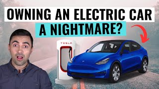 10 MAJOR PROBLEMS With Electric Cars You Must Know Before Buying One [upl. by Niarbo]