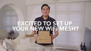 DIY Singtel WiFi 6 Mesh Set Up DualPack [upl. by Abott]