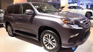 2018 Lexus GX 460  Exterior and Interior Walkaround  2018 New York Auto Show [upl. by Esdnil508]