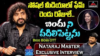 Bigg Boss OTT Nataraj Master Exclusive Interview  BS Talk Show  Mirror TV [upl. by Ylrehc858]