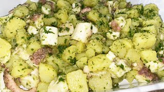 INSALATA DI POLPO E PATATE [upl. by Longtin]