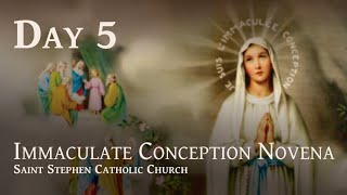 Day 5 Immaculate Conception Novena 2023 St John Vianney preaches part 2 [upl. by Annailuj868]