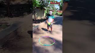 HULA HOOP AJAIB☺️😅 trending comedy funnyvideos ngeshortsbareng [upl. by Gerta]