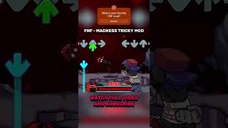 FNF MADNESS TRICKY MOD REACTION fnf fnfmod fnftricky gaming shorts [upl. by Harihat]