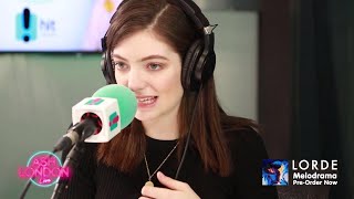 Lorde Talks Melodrama Her Crazy Life amp Song Writing I Ash London Live [upl. by Derte]