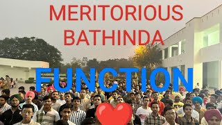 FUNCTION PHOTOS 📸  Meritorious Bathinda  like bathinda trendingvideo new [upl. by Driscoll746]