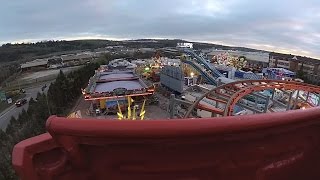 Funderland Cork April 2017  Roller Coaster ride [upl. by Oric610]