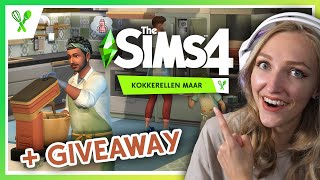 PIZZAS VERKOPEN 🍕  Sims 4 Kokkerellen Maar  GIVEAWAY [upl. by Kathryn]