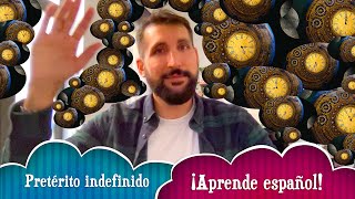 ⏱️ ¿Cómo se conjuga el PRETÉRITO INDEFINIDO en español 👨🏻‍🏫 VERBOS regulares e IRREGULARES ⌛ [upl. by Ayala513]