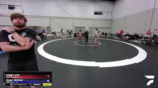 120 Lbs Round 2 6 Team  Corey Dye South Carolina Vs Isaac Ekdahl Nebraska 09c2 [upl. by Tiertza]