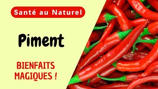 Les bienfaits surprenants du PIMENT  êtesvous prêt à les découvrir [upl. by Chernow]