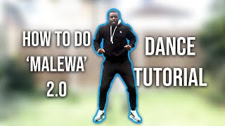 HOW TO DO THE MALEWA PART 2  51 Congolese Dance Tutorial  Watch in 4K [upl. by Marden]