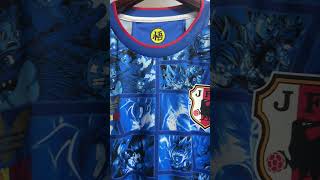 Japan jersey dragon ball design football japan dragonball [upl. by Ayar]