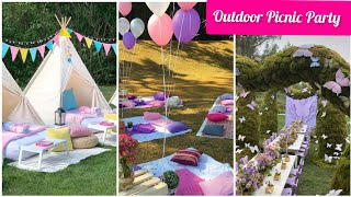 30 Outdoor Picnic Party ideas  Kids Parties  Decor and Props [upl. by Aevin145]