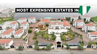 Top 10 Nigeria’s Most privileged amp luxurious estates for the wealthy [upl. by Zobias]