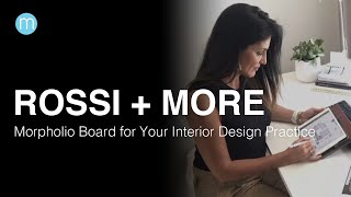 Pro Tutorial How to Use Morpholio Board in Your Interior Design Practice with ROSSI  MORE [upl. by Niwhsa969]