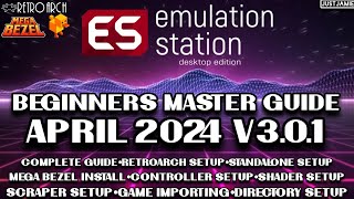 EmulationStation DE ☆ Ultimate Allinone Setup Guide 2024 emulationstation emulator frontend [upl. by Ainegue]