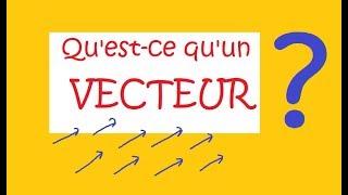 Quest ce quun vecteur  Translation et représentation [upl. by Yunick989]