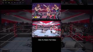 WWE 2K24  Jey Uso vs Dominik Mysterio with Rhea Ripley as Referee [upl. by Yaras]