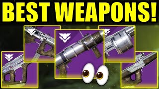 Destiny 2 BEST NEW WRATHBORN HUNT WEAPONS  PvP amp PvE God Rolls  Beyond Light [upl. by Nodyarb]