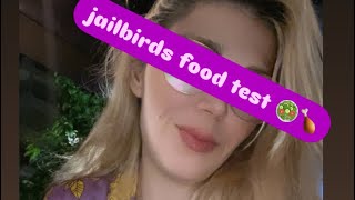 jailbirds food test 🥗🍗♥️ jailbirds food salad chicken [upl. by Llerdna]