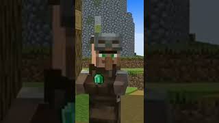 Part 1  Minecraft Armorer Villagers Past Life  minecraft shorts villager pastlives herobrine [upl. by Allbee]