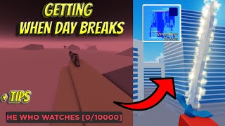 GETTING WHEN DAY BREAKS  TIPS AND TRICKS Roblox Arsenal Nights Edge Event [upl. by Steve]