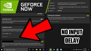 SECRET GeForce NOW Setting that Gives You NO INPUT DELAY [upl. by Ecyned]