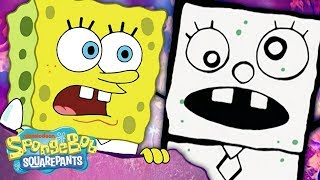 DOODLE BOB Stars in FrankenDoodle ✏️ in 5 Minutes  SpongeBob [upl. by Wilkison]