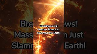 Breaking News Massive Storm Just Slammed Into Earth space earth northernlights [upl. by Eiger]