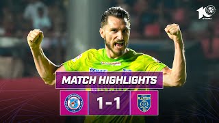 Match Highlights  Jamshedpur FC 11 Kerala Blasters FC  MW 20  ISL 202324 [upl. by Joliet945]