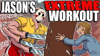 Camp Counselor Jason  Jasons Extreme Workout Friday the 13th Comic Dub [upl. by Urbana]