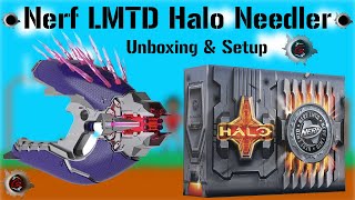 Nerf LMTD Halo Needler Unboxing amp Setup [upl. by Kaitlin]