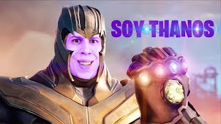 NEW AVENGERS vs THANOS in Fortnite [upl. by Anavlys784]