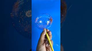 Easy Glitter Ball Craft from tape New Creative Craft ideas ball youtube diy craft shorts art [upl. by Aneed]