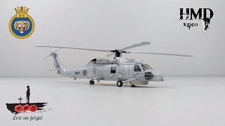 Sikorsky Seahawk Helicopter Australian Navy HMAS Anzac 2005 Corgi 172 Diecast Model AA35904 [upl. by Neva552]