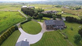 Cardwells Estate Agents Bolton  Bentley Manor Barn Edgworth BL7  Aerial Video [upl. by Thaine]