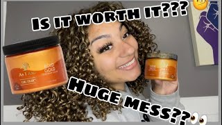 As I am curl color review  DOES IT WORK LyssahsLife [upl. by Droffilc]