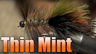 Thin Mint  Best Streamer For Stillwater Lakes  Woolly Bugger Fly Tying  Bob Gaviglio Pattern [upl. by Kam724]