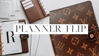 Louis Vuitton MM Agenda Planner Flip [upl. by Adnamal264]