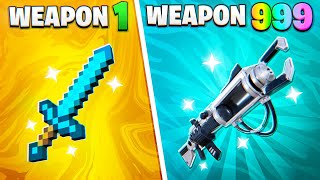 Playing ⭐CUSTOM WEAPONS🔫 GUN GAME IN FORTNITE [upl. by Farrah]