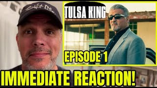 TULSA KING Episode 1 Immediate Reaction  Sylvester Stallone [upl. by Surad]