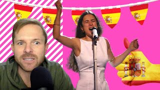 REACTION  BLANCA PALOMA  SECRETO DE AGUA  BENIDORM FEST 2022 🇪🇸  Eurovision Song Contest 2022 [upl. by Ecraep]