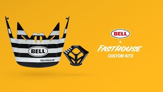 Bell  Fasthouse Custom Kits  Bell Helmets [upl. by Leontina334]