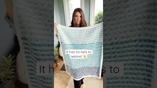 Inset Mosaic Crochet Blanket [upl. by Korney]