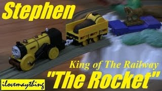 Thomas amp Friends King of the Railway Stephen the Rockets First Run [upl. by Enelec]