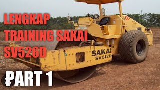 training SAKAI SV 526D [upl. by Yecal]