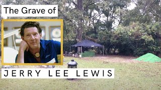 The Grave Of Jerry Lee Lewis the Day of his Funeral [upl. by Herrah]