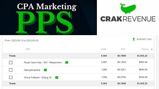 🫢 Best PPS Offers In Crackrevenu  CPA Marketing Blackhat Method 2023 [upl. by Poler]